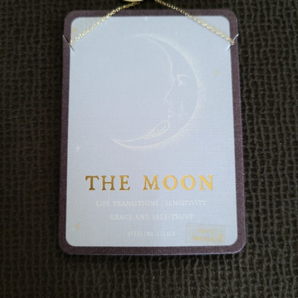 "The Moon"🌙 Disc📀 Pendant Necklace - NWT - Picture 4 of 12